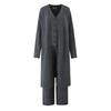Za Autumn and Winter New Arrivals Women's Clothing Zr European and American Style Fashionable Versatile Vest Pants Cardigan Three-Piece Sweater Set