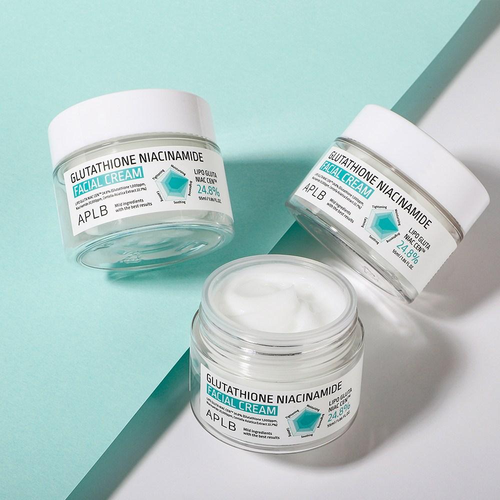 APLB Glutathione Niacinamide Facial Cream, 55ml, 1 Pack