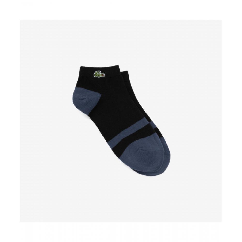 

LacoSte Men S Color Block Ankle SockS [black] 0TU