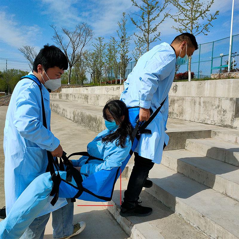 Yuqilin Elderly Transfer Wheelchair Cushion - Chair, Seat, and Backrest for Stairs