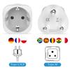 Xiaomi 2PCS South Africa Travel Adapter, EU To SA South Africa Plugs Adapter Type M Big Round Power Converter Lesotho Ghana Travel Plug