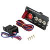 Auto Auto Zündschalter Motor Start Druckknopf 3 Kippschalter Rennpanel