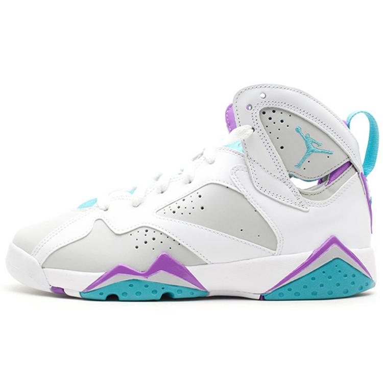 

Jordan Air Jordan 7 Retro Natural Grey Blue Leather Slip Resistant Cushioning Abrasion Resistant 442960-001 39