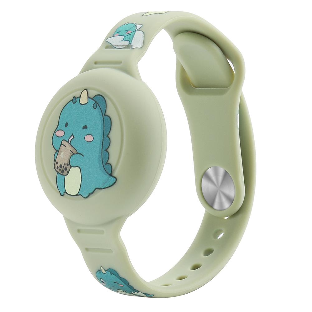 For Apple Airtag Holder Children Bracelet Airtags Case Straps Kids Cute Cartoon Watchband GPS Tracker Waterproof Silicone Holder