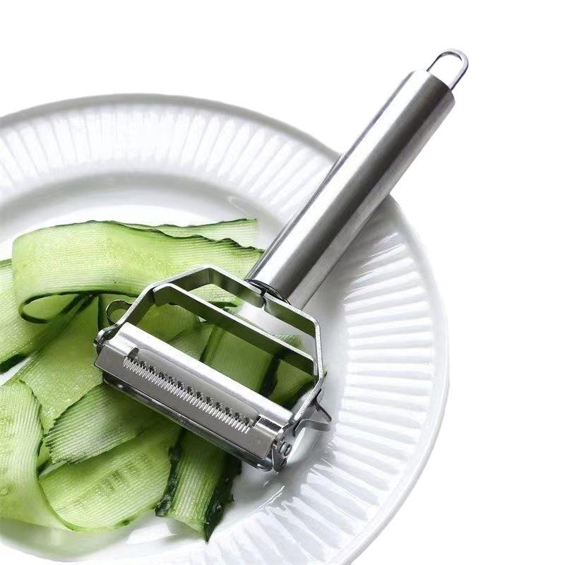 Stainless Steel Vegetable Peeler Multi-Functional Potato Peeler Fruit & Potato Slicer Vegetable Shredder for Kitchen Accessories Cooking Tools
