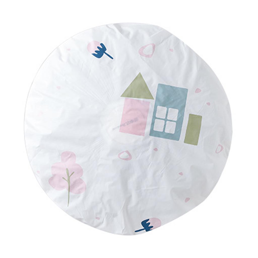 Round Electric Fan Dust Cover Washable Fan Sleeve Waterproof Dustproof Protective Standing Round Cover Fan Accessorie Home Decor