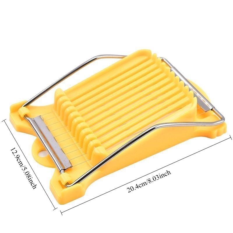 1 PZ affettatrice per prosciutto e salsiccia artefatto per affettare e tagliare a dadini strumento per affettare carne in scatola affettatrice per uova sode separatore di frutta