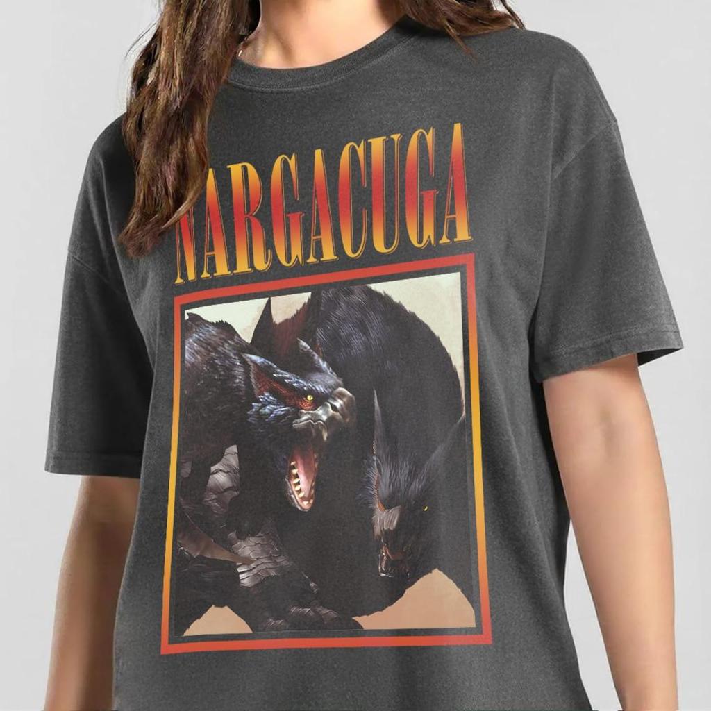 Nargacuga Vintage T-shirt, Nargacuga Tee, Nargacuga Monster Hunter SweaT-Shirt