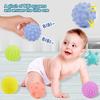 Baby Tactile Senses Toy Sensory Balls Rattles Toy Baby Touch Hand Ball Massage Soft Textured Balls Infant Senses Development Toy