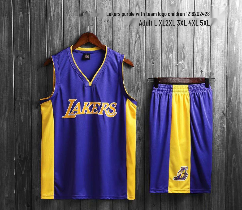 NBA Team Basketball Trikot Set: Bulls, Rockets, Lakers, Cavaliers, Celtics, Heat - Anpassbare Nummern