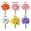 Creative 5 Heads Daisy Artifcial Flower PU Floral Arrangement Simulation Sunflower Daisy Multicolor Photo Props Faux Flower Gift