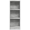 Vidaxl Regał, Szarość Betonu, 40X24X109 Cm, Materiał Drewnopochodny