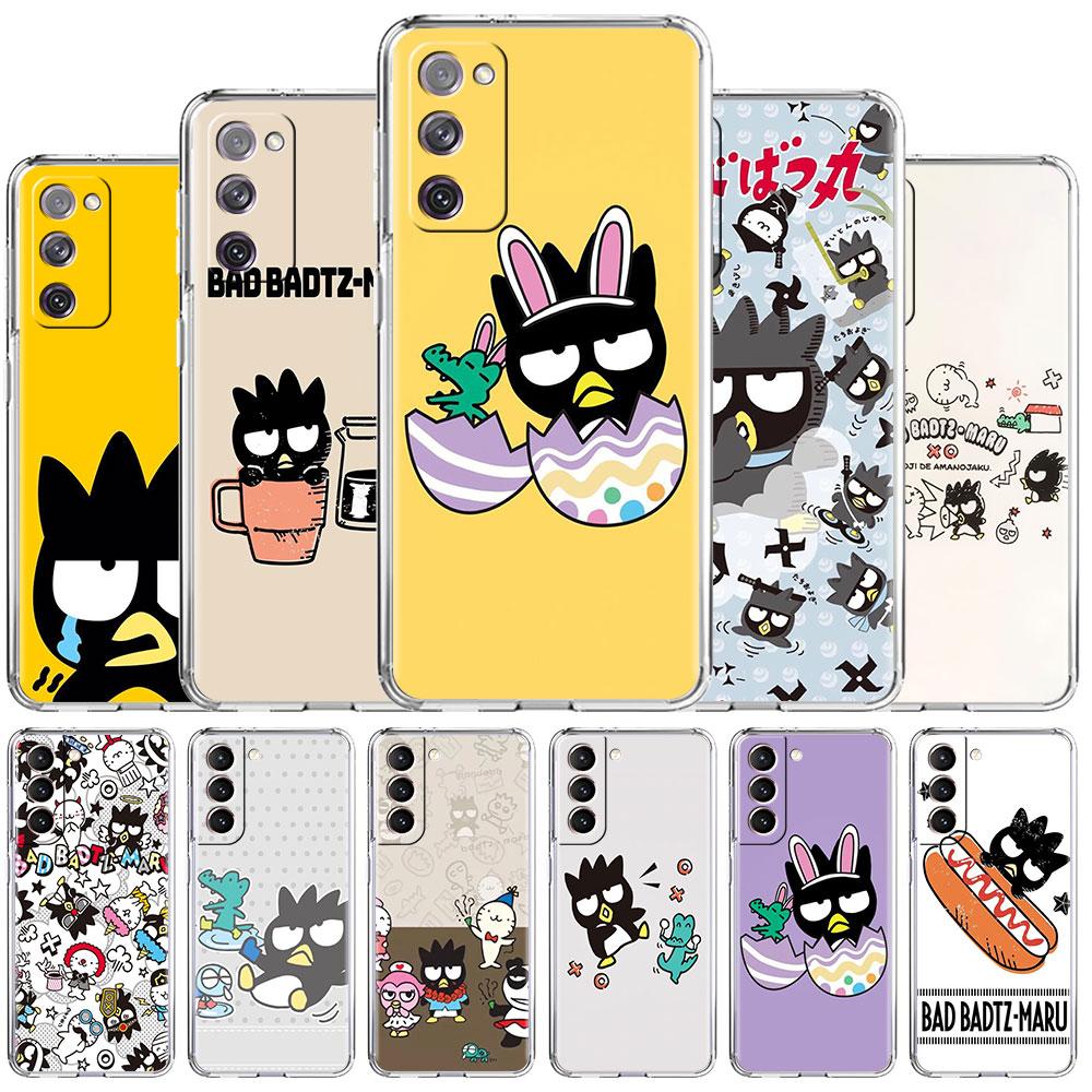

Clear Case For Samsung Galaxy S22 S20 FE S21 S10 S9 Plus Note 20 Ultra 10 Lite Transparent Phone Shell Bad Badtz Maru