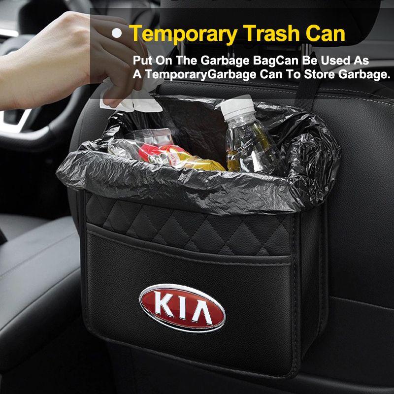 Car Backseat Storage Box Back Seat Organizer Hanging Storage Bag For KIA Ceed Rio Sportage R K3 K4 K5 K6 K7 K8 Ceed Sorento Cerato Optima