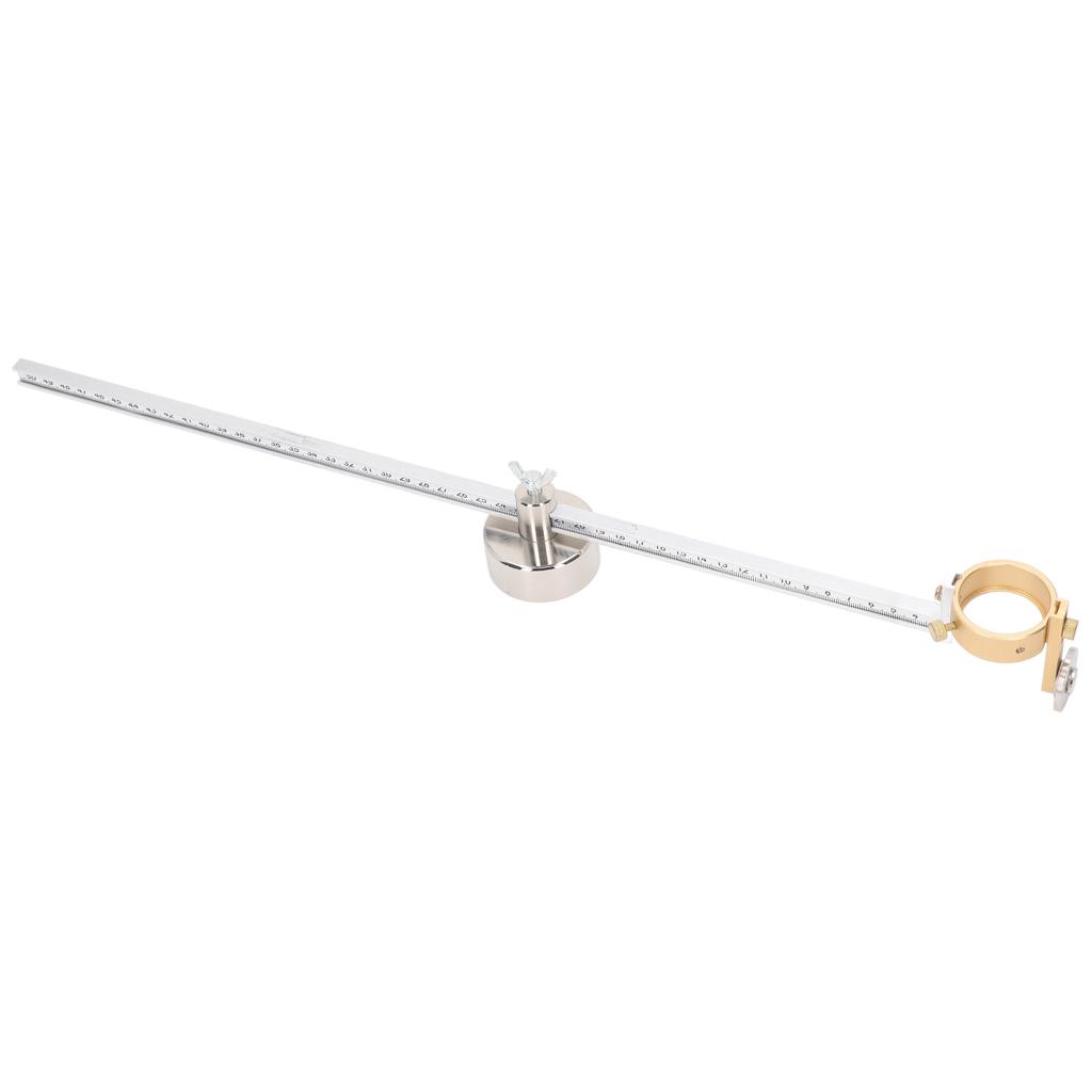 Plasma Cutter Torch Circle Guide Clear Scale 50cm Adjustable Aluminum Alloy Cutting Roller Guide Wheel Compass