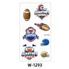 Cartoon Tattoo Sticker Game Rugby Flag Party Tattoo Waterproof