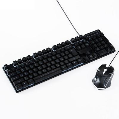 Desktop Tastatur Maus Combo USB Kabelgebunden Hintergrundbeleuchtung Ergonomisch Gaming Mechanische Tastatur und Maus Set Computerzubehör