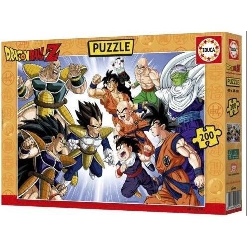 Puzzle - EDUCA - Dragon Ball DBZ - 200 Pieces