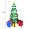2.1M Inflatable Christmas Tree Luminous Toy Decorative Prop for Courtyard