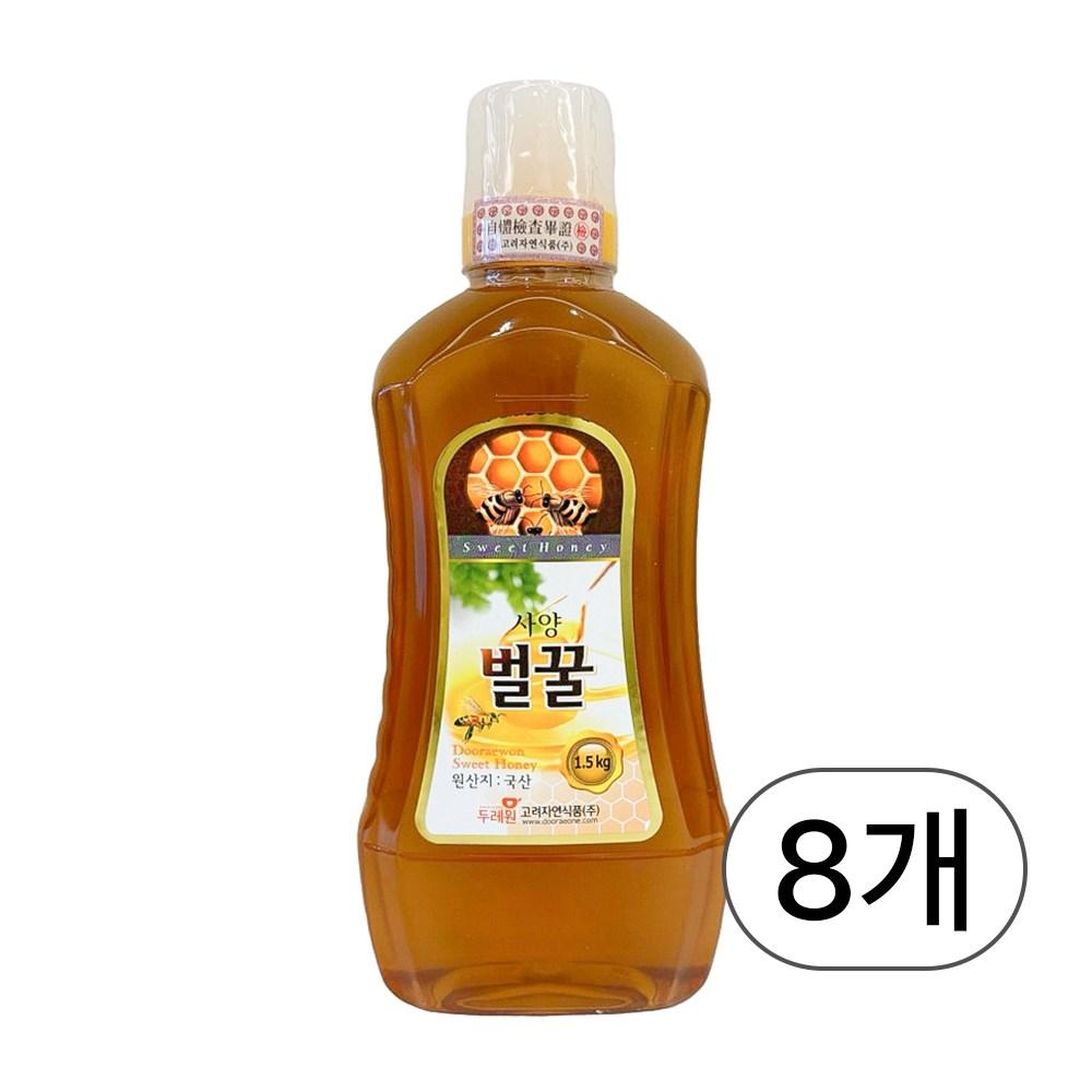 Durewon Sugar-fed Honey 1.5kg Domestic 8 pcs