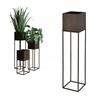 FLOWERPOT Metal Flowerpot Cover Lorient Patinated Copper 19x19x87cm