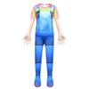 4863 Kids Boys Girls Roblox Print Jumpsuit Mask Sets Halloween Cosplay Costumes