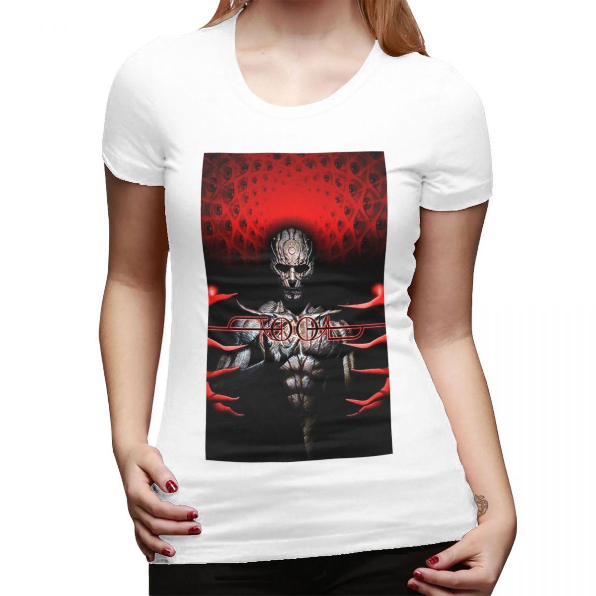 Tool Band Lateralus Heavy Metal TShirt for Women Crew Neck Streetwear T Shirts Womens Short Sleeve Summer Clothes Tops S
