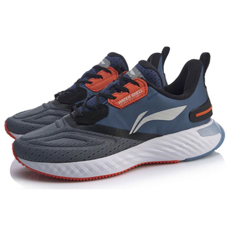 New LiNing Cloud 5 V Shield Low Top Running Shoes Men's Medium Indigo ARHP143-3