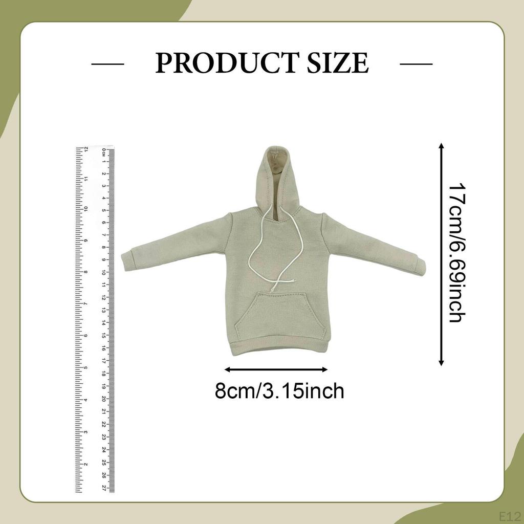 1/6 Action Figure Clothes Male Female Doll Clothing for 12 Inch Fashion Casual