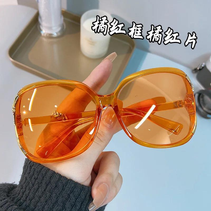 New Women's Oversized Sunglasses Women's Brand Designer Fashion Sun Glasses Outdoor Leisure Women Eyewear UV400