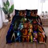Cartoon Freddy Bedding Set Duvet Cover Pillowcase Bedroom Decor for Boys and Girls Birthday Gift Available In Single Double and