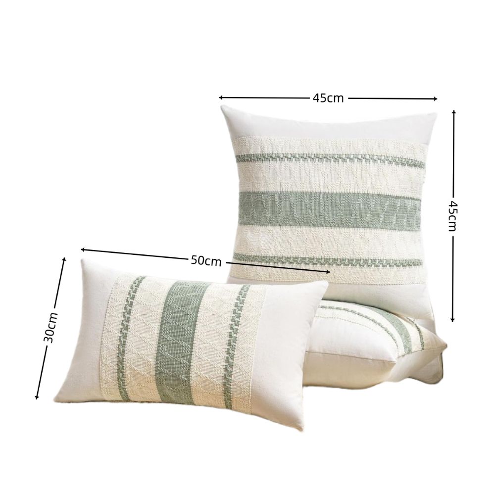 Cotton Linen Lumbar Pillow Case Boho Style Pillowcase New Throw Pillow Cover Farmhouse Decor