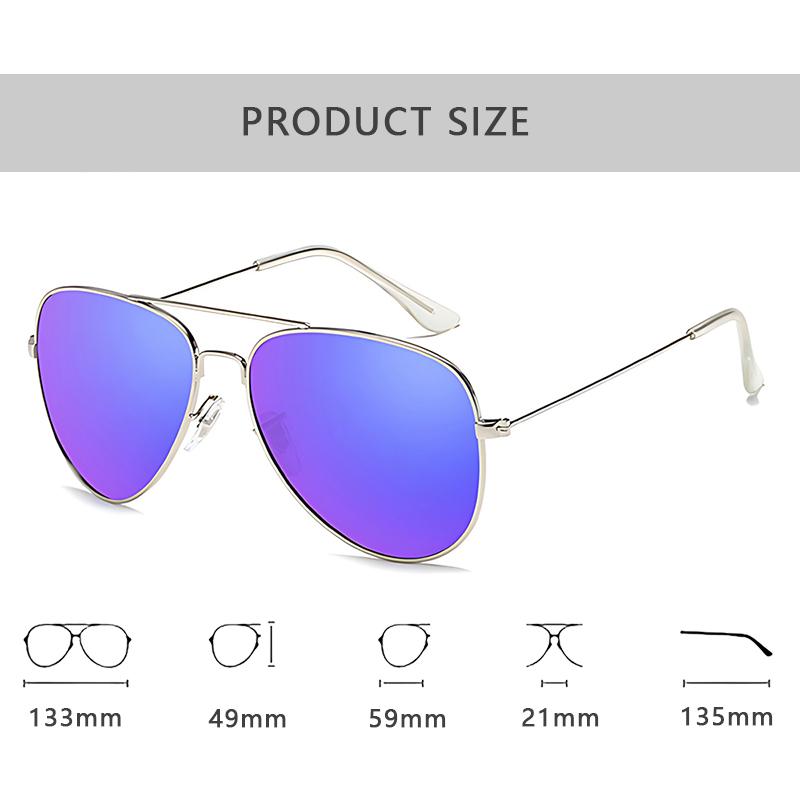 New Fashion Polarized Brand Luxury Designer Sunglasses Men Women Vintage Shades Glasses Outdoor Travel Summer Sunglasses