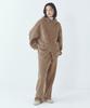 CITTA Wool Blended Heavy Brush Knit Pants_Ctb555(Brown)