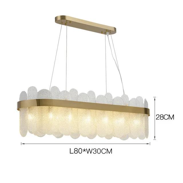 Modern Luxury LED Golden Chandelier Hanging Lights Art Decor Lighting Bedroom Living Dining Room Study Hotel Lobby Pendant Lamp
