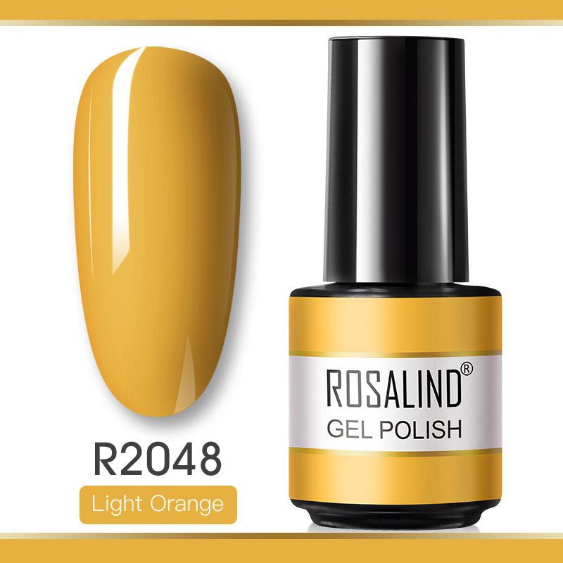 ROSALIND Gel Nail Polish 100 Colors Nail Gel For Design Nails Art 7ml Soak Off Crackle/Neon Luminous Semi Permanent Gel Polish