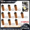 Car Oil Filter 11428575211 1/10PCS For BMW F10 F15 F20 F25 F30 F34 G01 G20 G30 118i 320i 320d 520d 530 X3 X4 X5 B47 B48 Engine