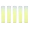 5 Pcs Soprano Saxophone Reeds Strength 2.5 Bb Resin Soprano Sax Reeds for Daily Practice Stage Concert