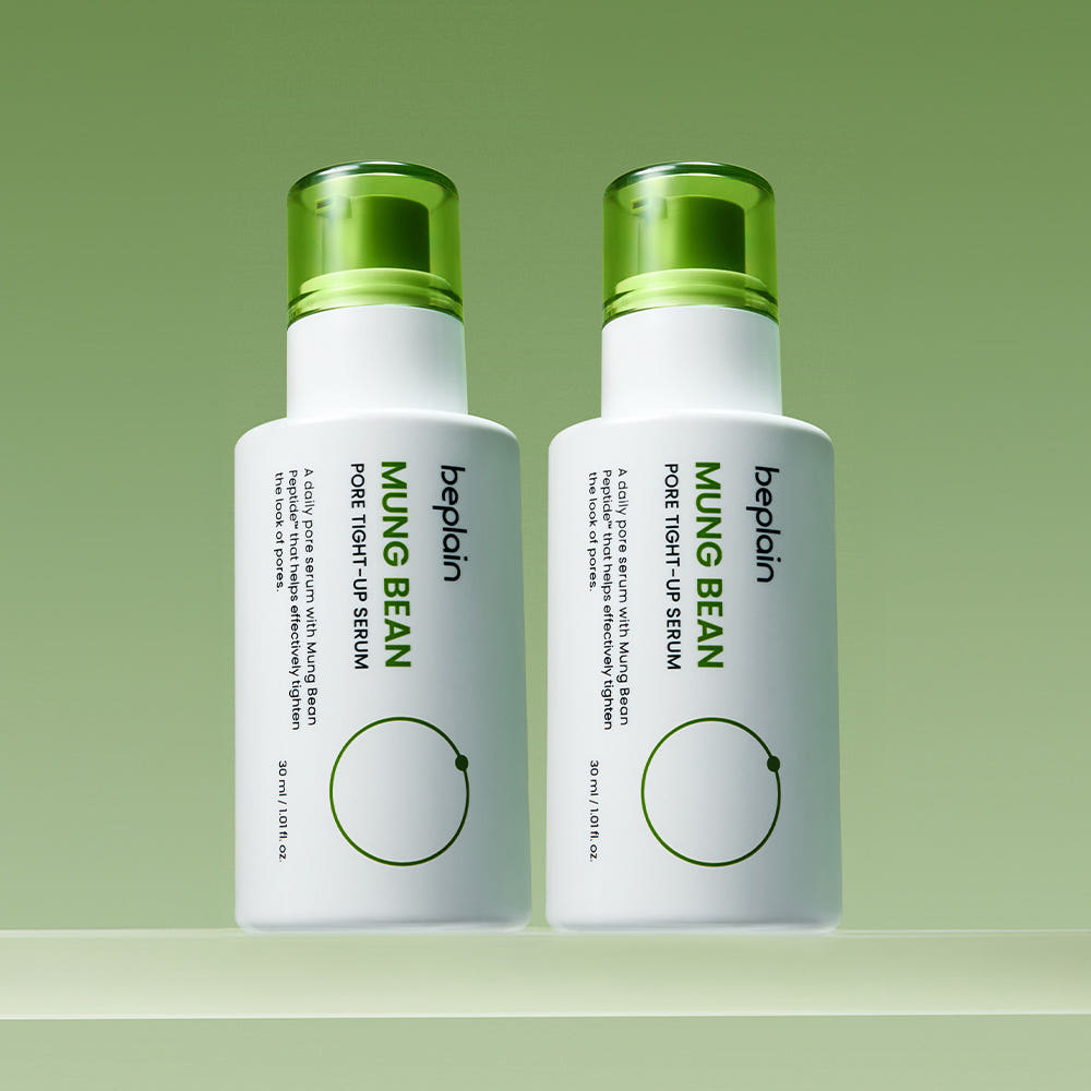 BEPLAIN Mung Bean Pore Tight Up Serum 30ml Pore Firming Sebum Control Hydrating and Smoothing Care