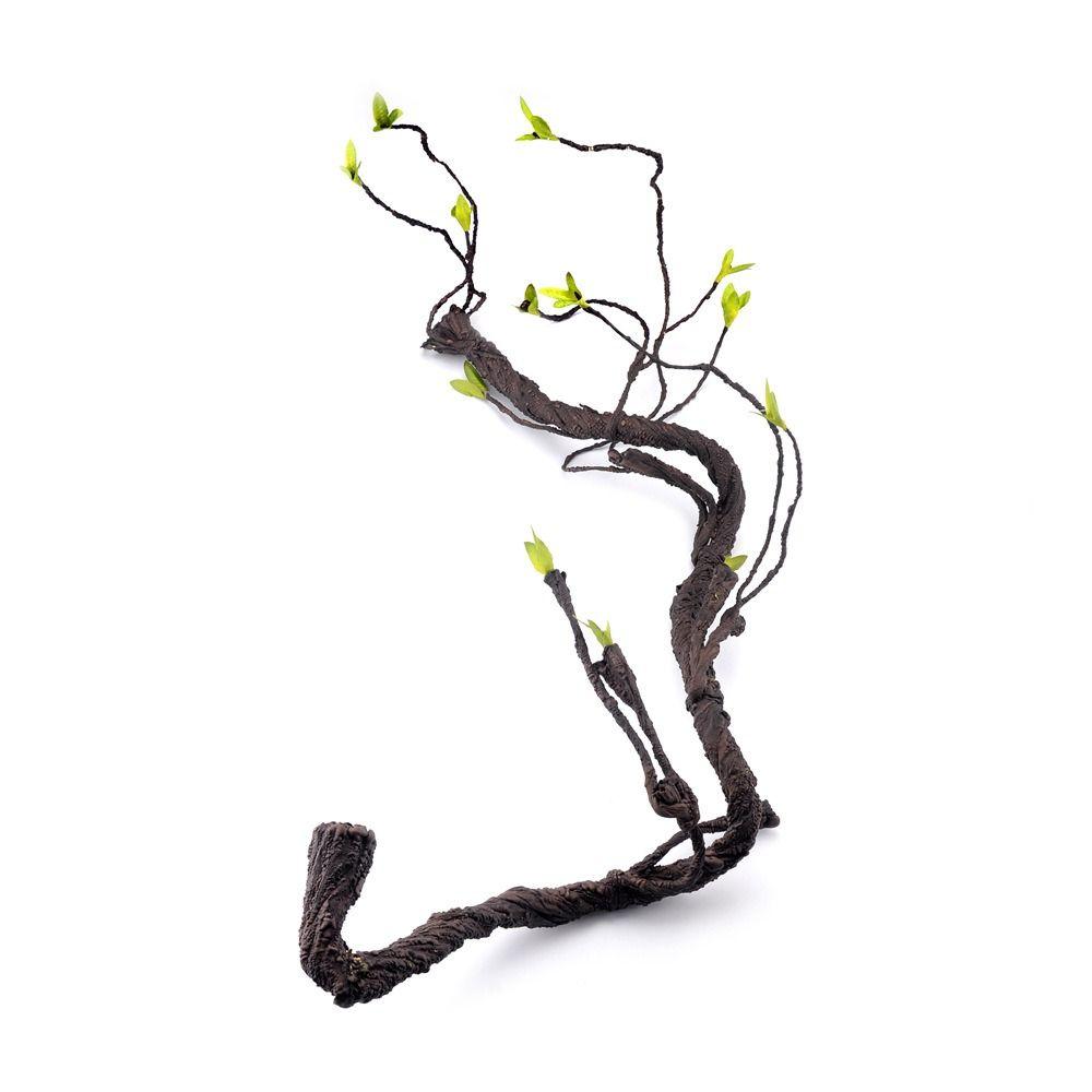 Flexible Plastic Jungle Vines Branches Simulation Jungle Climbing Branches  Bearded Dragon