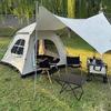 Outdoor Leichter Klapp-Picknicktisch Aluminium Camping Klapptisch Platzsparend Hohe Tragfähigkeit BBQ Reisen Wandern