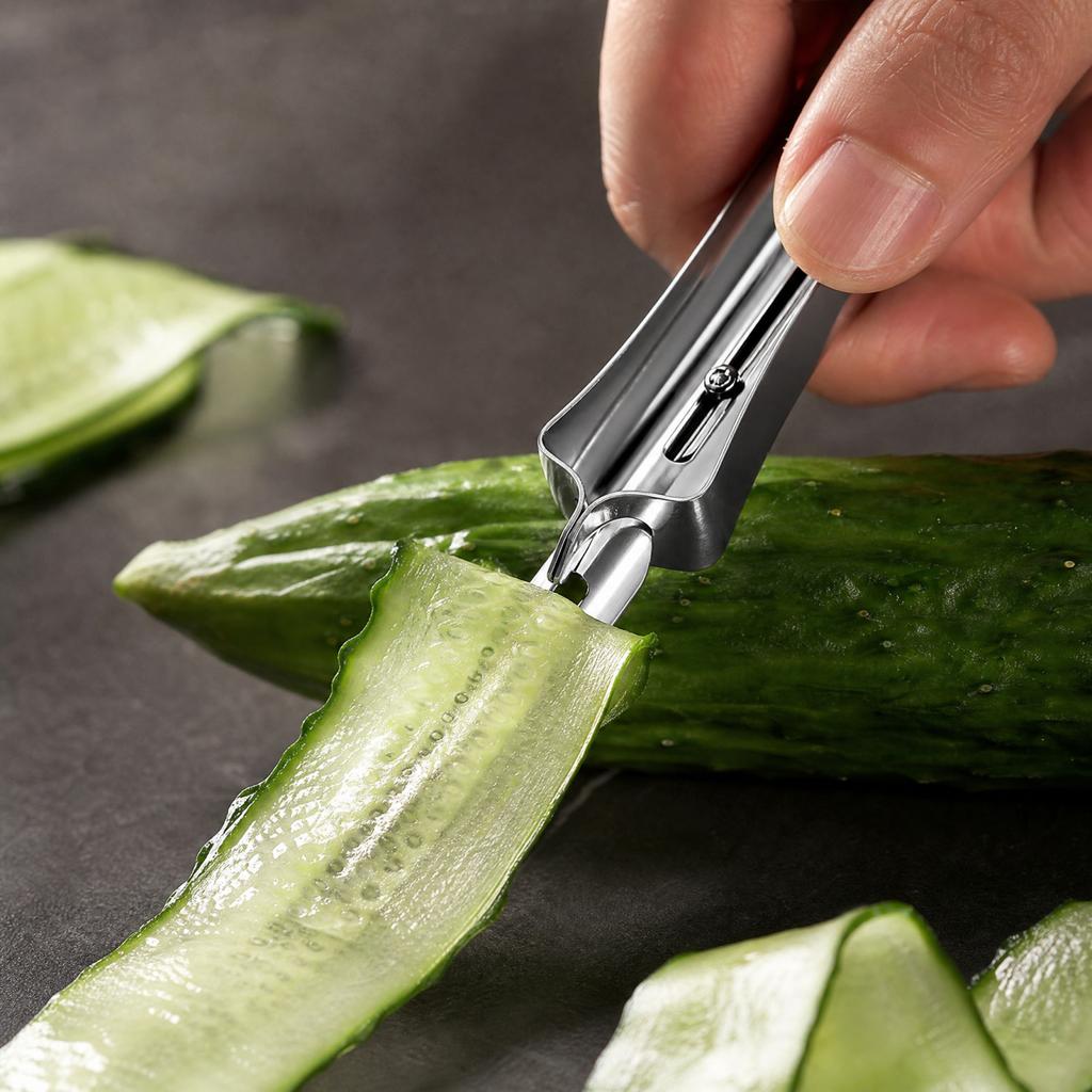 Stainless Vegetable Peeler for and Vegetable Peeling, Kitchen Prep Tool