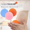 Blue Patterned Silicone Fascia Ball for Muscle Relaxation and Yoga Massage
