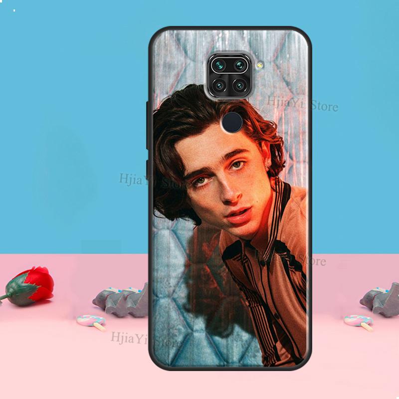 Timothee Chalamet Case For Redmi Note 8 9 10 11 12 Pro Plus 10S 11S 12S Cover For Redmi 9C 10A 10C 12C Coque