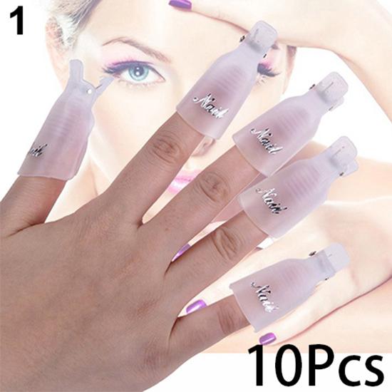 

Зажимы для крышек, обезжириватель гель-лака для ногтей, маникюрные зажимы, пластиковые акриловые замачиваемые средства для удаления УФ-геля