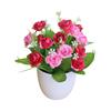 Simulation Green Plant Potted Ornaments Plant Combination Indoor Desktop Ornaments Simulation Artificial Flower Plant Bonsai