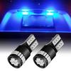 CANbus Blue LED W5W T10 168 194 Interior Door Dome Map License Plate Light 2Pcs