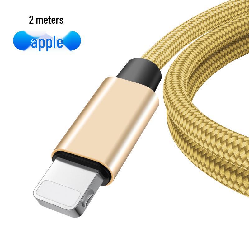 3M Nylon Braided Fast Charging Cable for Apple, Android, Huawei, Type-C Devices