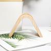 Coffee Paper Stand Coffee Filter Holder Storage Rack Securely Stores 80 Coffee Papers Coffee Accessories Wood Texture