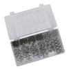 285PCS Double Wire Spring Hose Clamp Stainless Steel Fuel Line Hose Clamps Set for Motorcycle ATV 5 to 14MM